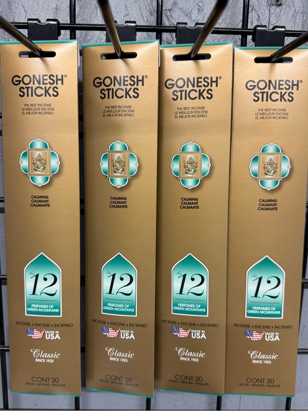 Classic Calming Incense Sticks Classic no. 12 (4 packs of 20-80 sticks total) - Picture 2 of 3